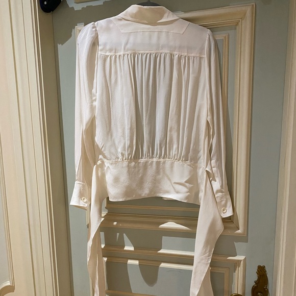 Chloe white button up blouse - Picture 6 of 6